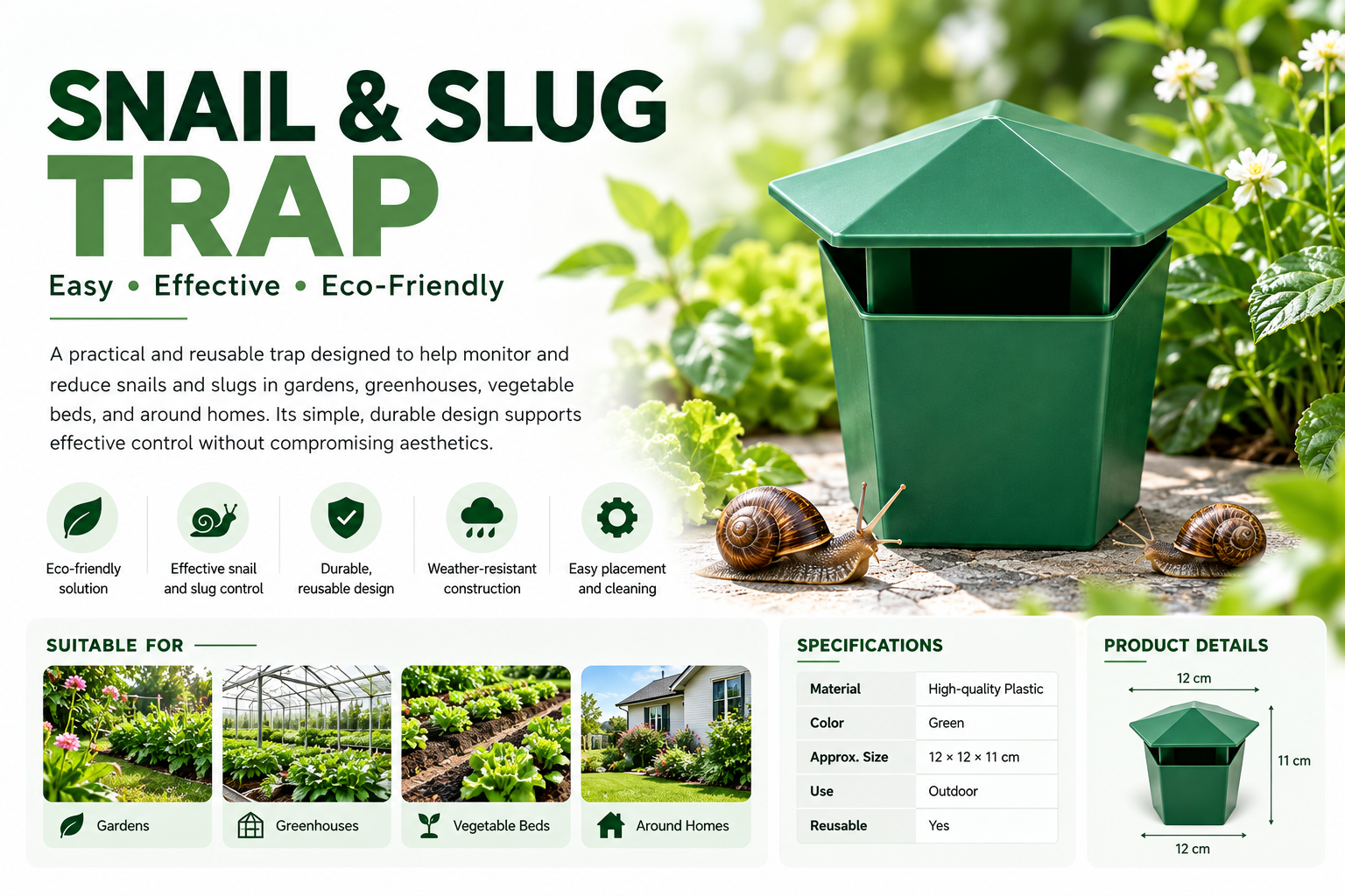 Snail and Slug Trap - Product Connect - English